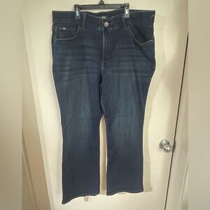 Women’s Lee Bootcut Midrise Regular Fit. Flex Motion. Sz 18w Petite.